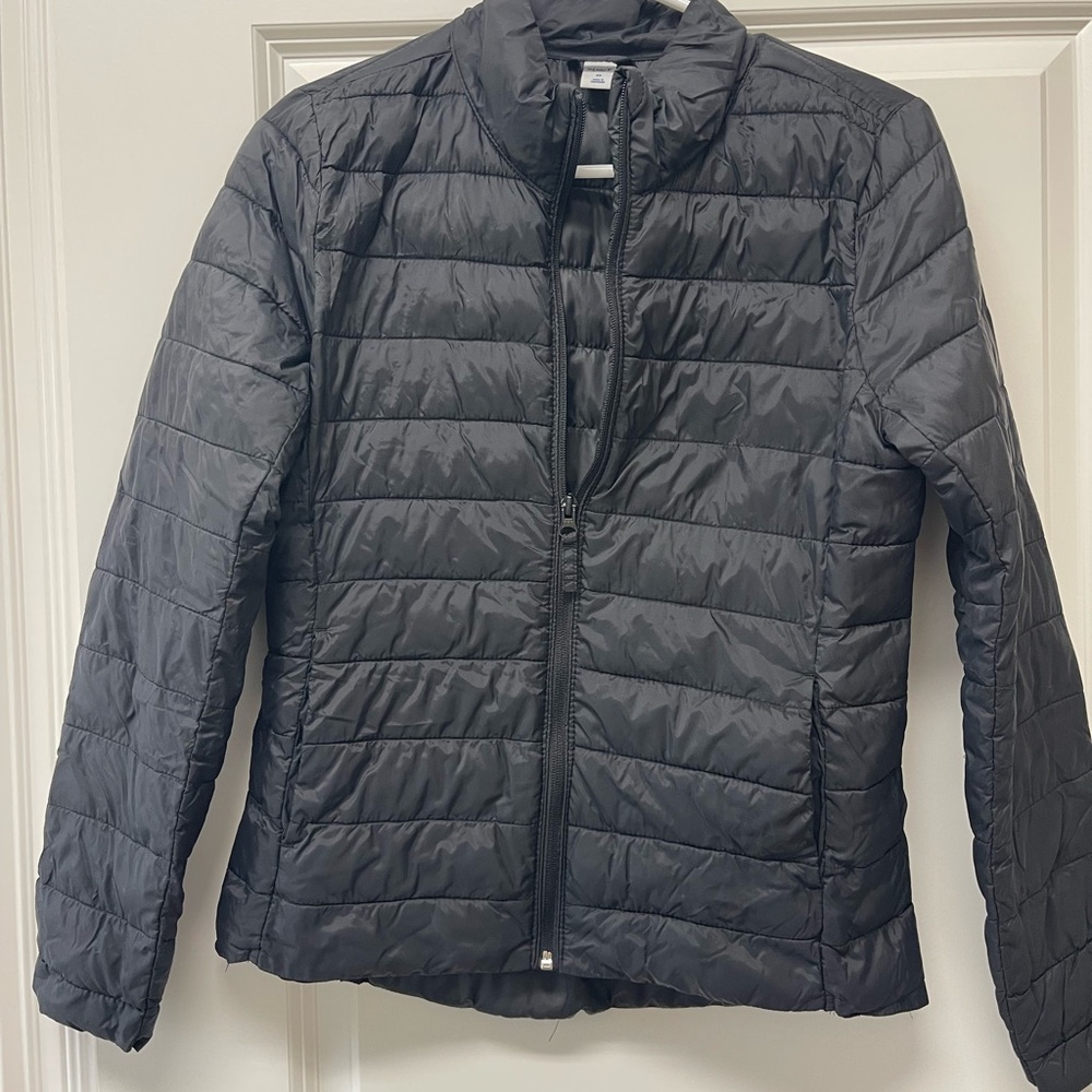 Women's Black Quilted Jacket